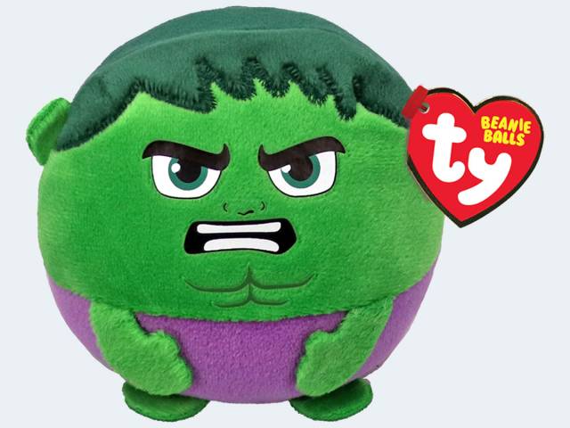 Ty Puffies Hulk 10cm Marvel Avengers