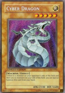 Cyber Dragon CT03- Secret Rare Excellent Englisch