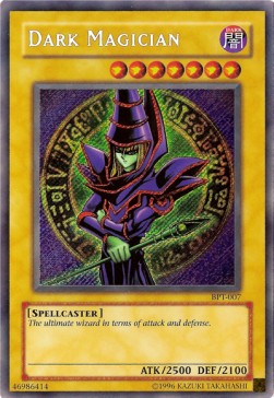 Dark Magician (V.2) BPT-007 Secret Rare Light Played Englisch