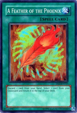 Eine Feder vom Phönix DR3-DE157 Super Rare Light Played Deutsch