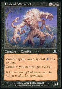 Undead Warchief SCG-78 Uncommon Good Englisch