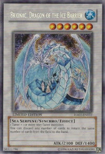 Brionac, Drache der Eisbarriere HA01-022 Secret Rare Excellent Deutsch