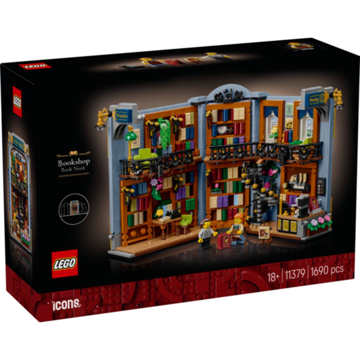 LEGO Icons Buchladen: Buchstütze