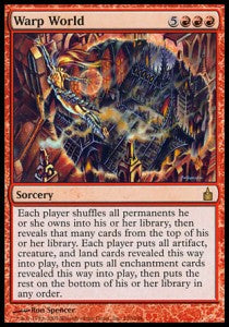 Warp World RAV-150 Rare Light Played Englisch