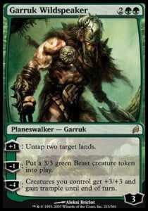 Garruk Wildspeaker LRW-213 Rare Good Englisch