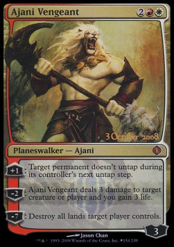 Ajani der Rächer GDC- Mythic Poor Deutsch Foil