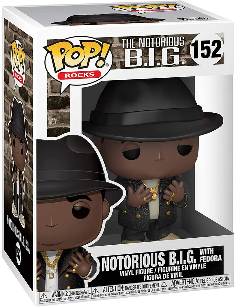 Funko POP! The Notorious B.I.G. - Notorious B.I.G. with Fedora #152