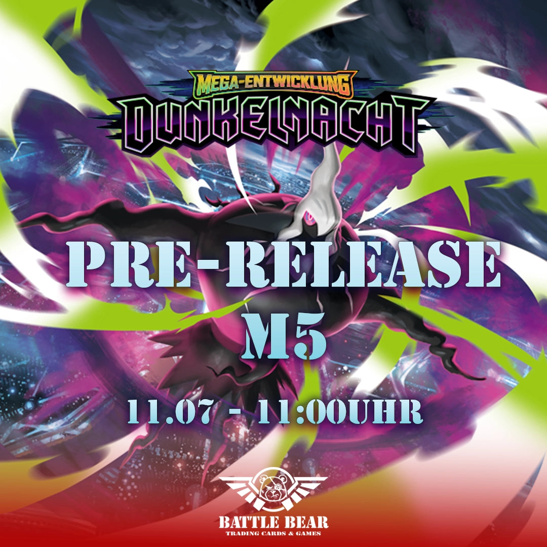 Pokémon ME05 Dunkelnacht Prerelease - 11.07.2026