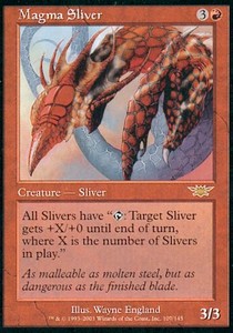 Magma Sliver LGN-107 Rare Good Englisch