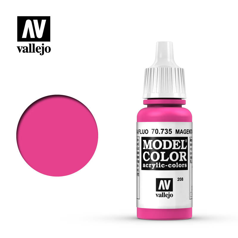 Model Color - 208 - Magenta fluoreszierend/Fluorescent Magenta, 17 ml (70.735)