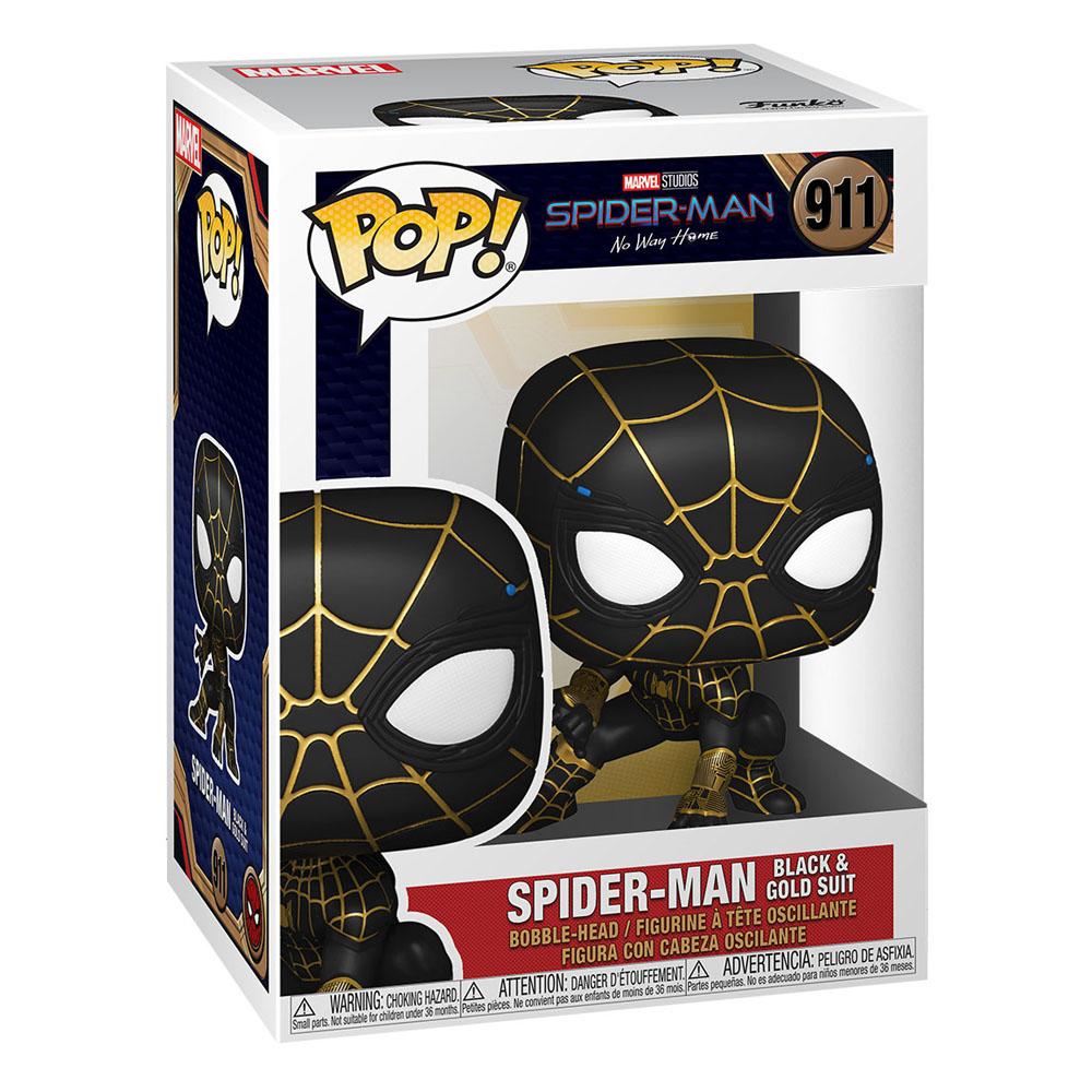 Funko POP! Spiderman No Way Home - Spiderman (Black & Gold Suit) #911