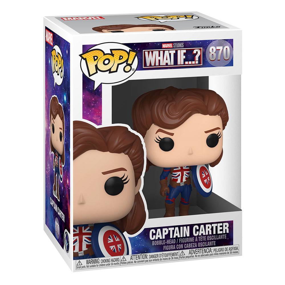 Funko POP! Marvel Studios: What if...? - Captain Carter #870