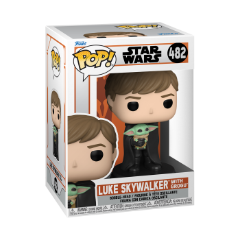 Funko POP! Star Wars - Luke Skywalker with Grogu #482