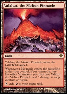 Valakut, the Molten Pinnacle ZEN-228 Rare Good Englisch