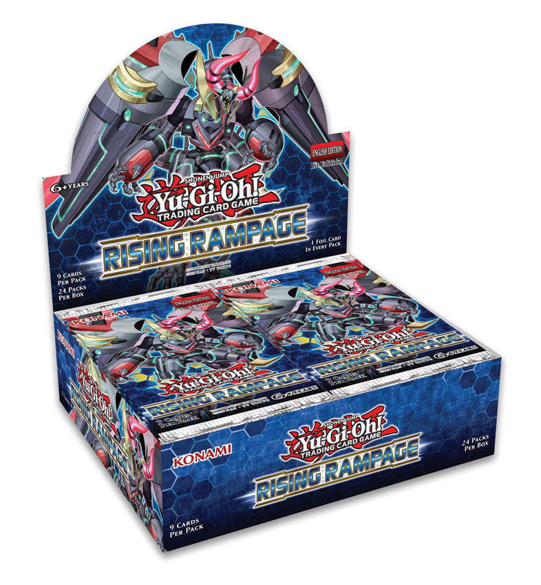 Yu-Gi-Oh! Rising Rampage Booster Display deutsch