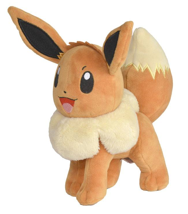 Pokémon Evoli / Eevee Plüschfigur 20 cm Special