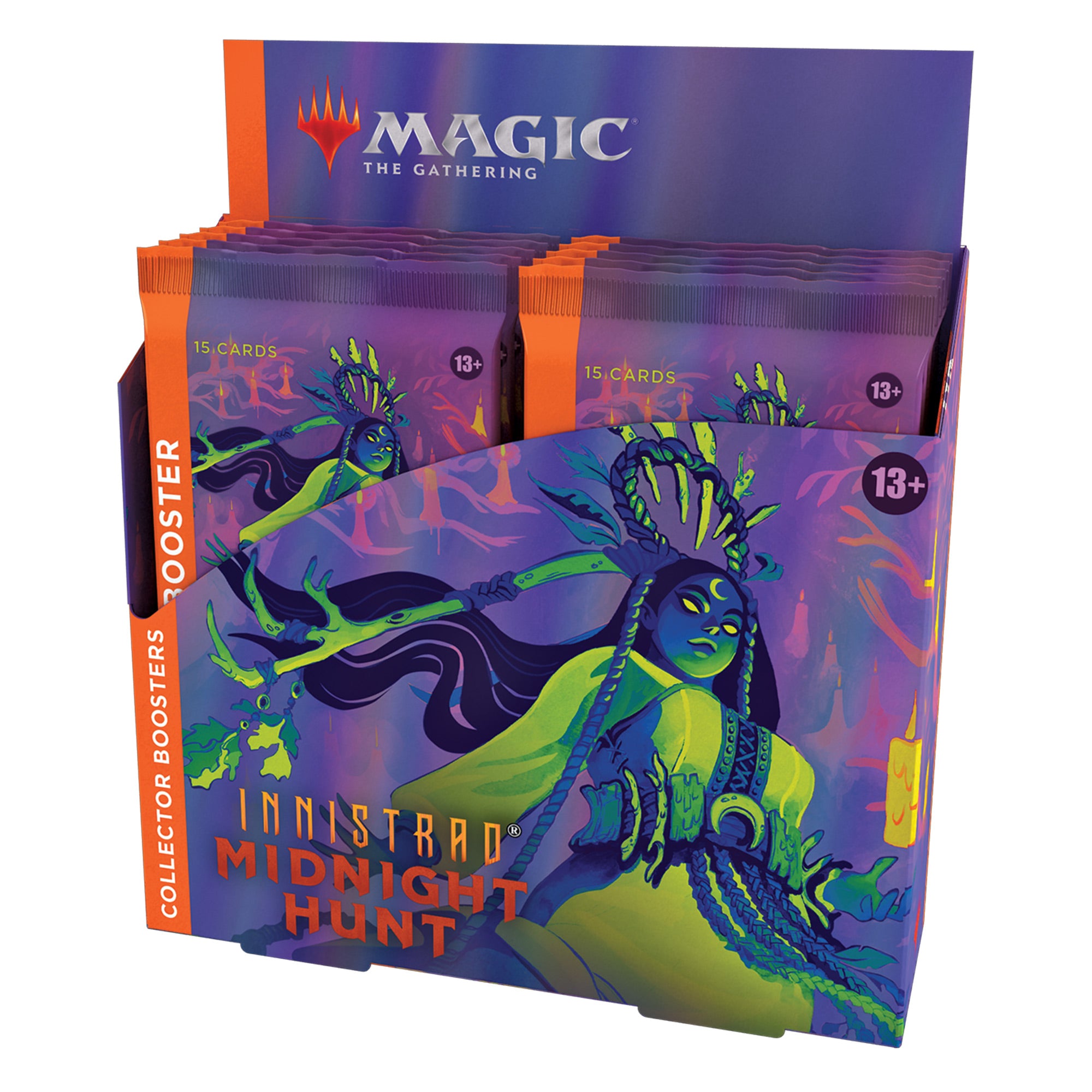 Innistrad: Midnight Hunt - Collector Booster Display (12 Booster) - englisch