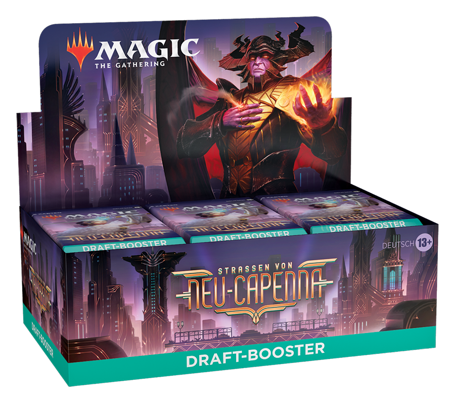Straßen von Neu-Capenna - Draft-Booster Display (36 Booster) - deutsch