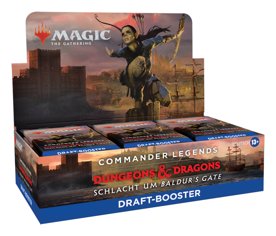 Commander Legends: Schlacht um Baldur’s Gate - Draft-Booster Display (24) - deutsch