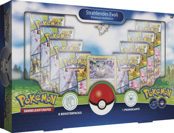 Pokémon - Pokémon Go Premium-Kollektion - Strahlendes Evoli - deutsch