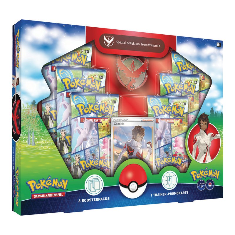 Pokémon - Pokémon Go Spezial Kollektion - Team Wagemut - deutsch
