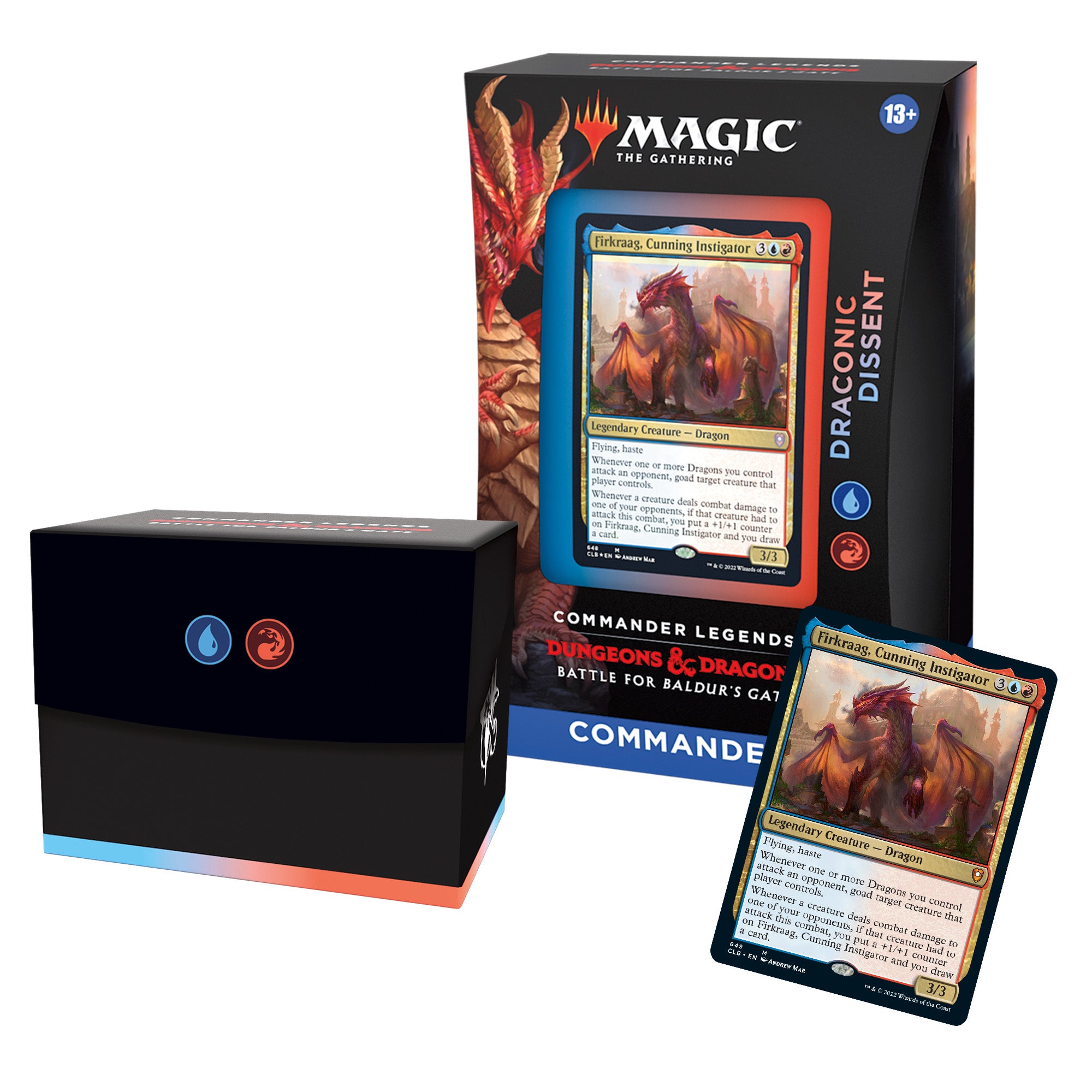 Commander Legends: Battle for Baldur's Gate - Commander Deck - Draconic Dissent - englisch