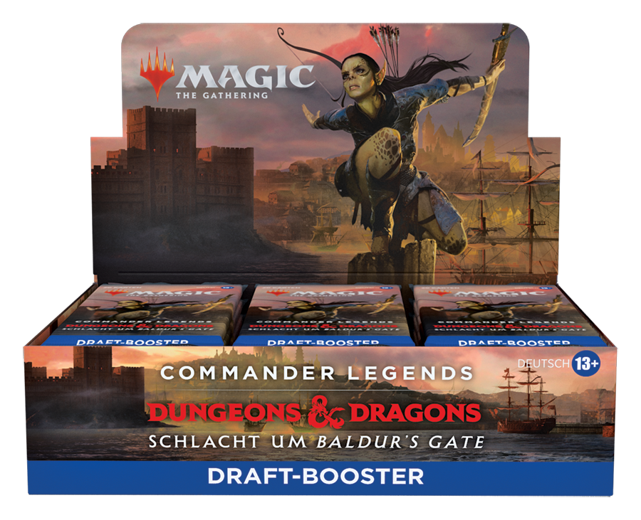Commander Legends: Schlacht um Baldur’s Gate - Draft-Booster Display (24) - deutsch