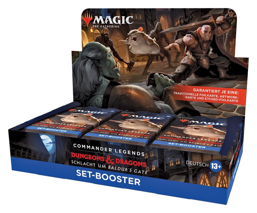 Commander Legends: Schlacht um Baldur’s Gate - Set-Booster Display (18 Booster) - deutsch