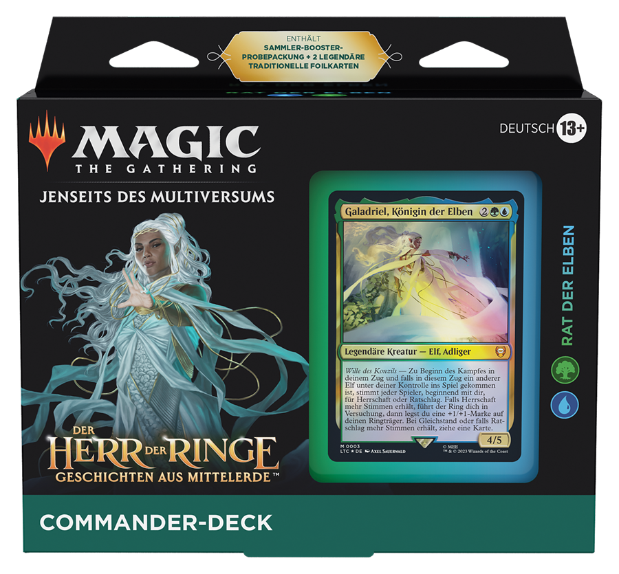 Der Herr der Ringe: Geschichten aus Mittelerde Commander Deck Rat der Elben - deutsch