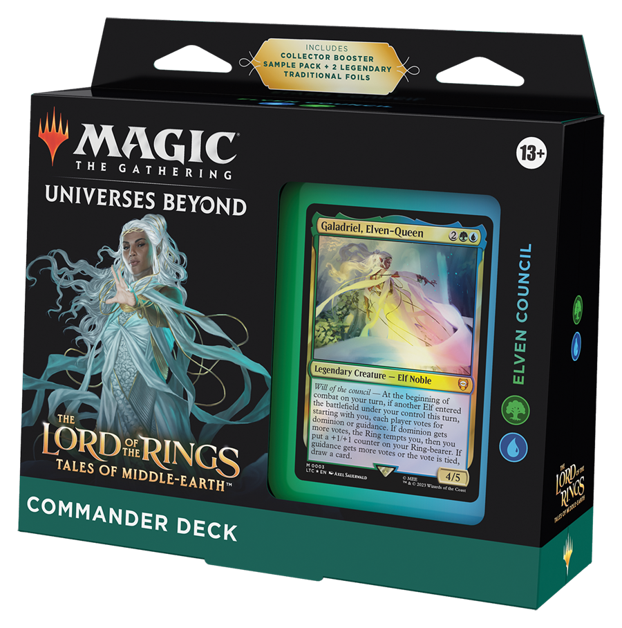 The Lord of the Rings: Tales of Middle-Earth Commander Deck Gandalf & Galadriel - englisch