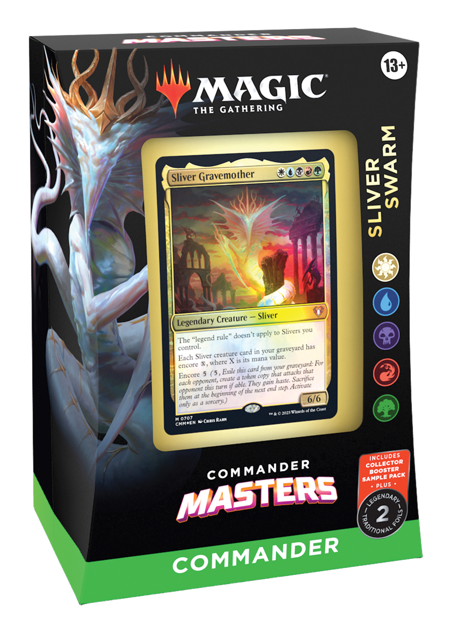 Commander Masters Commander Deck Sliver Swarm EN