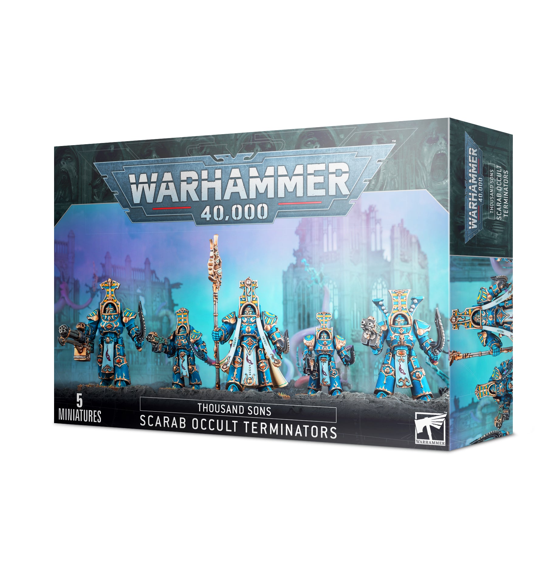 Warhammer 40.000 Thousand Sons Scarb Occult Terminators
