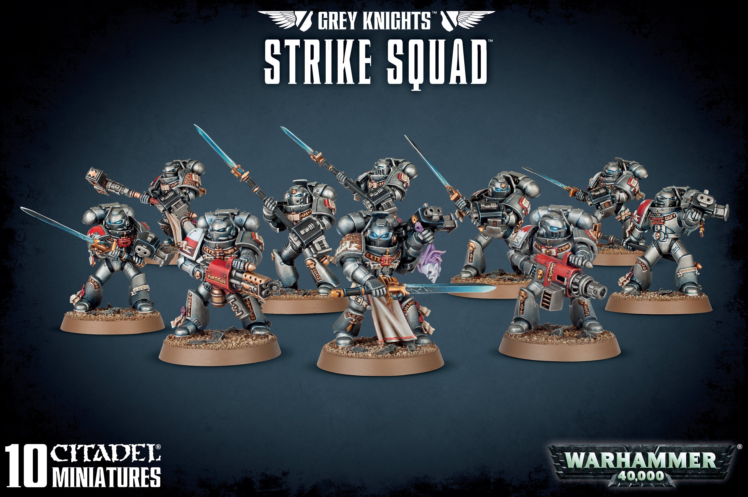 Warhammer 40.000 Grey Knights Strike Squad