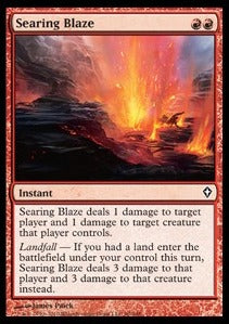 Searing Blaze WWK-90 Common Excellent Englisch