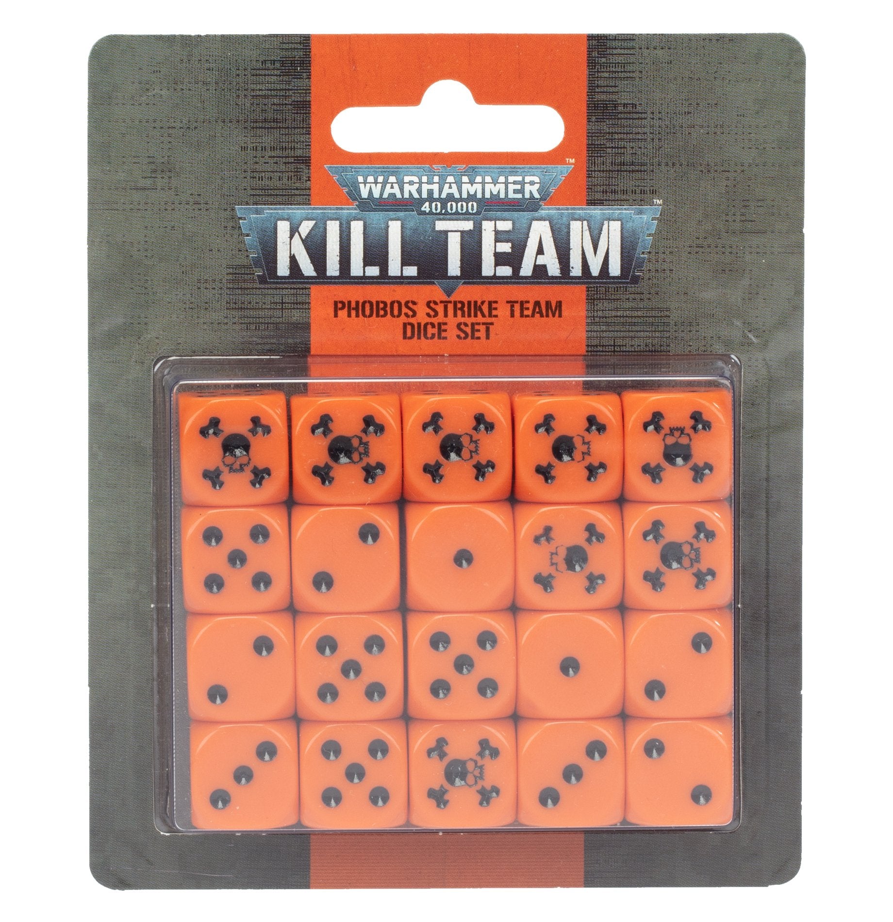 Warhammer 40.000 Kill Team Phobos Strike Team Dice Set