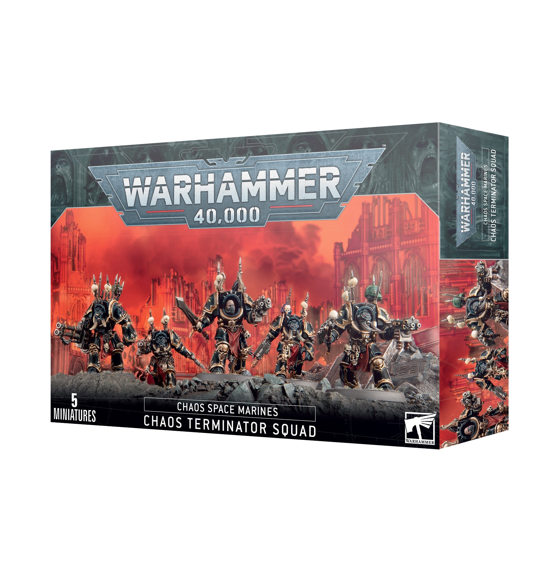 Warhammer 40.000 Chaos Space Marines Terminator Squad