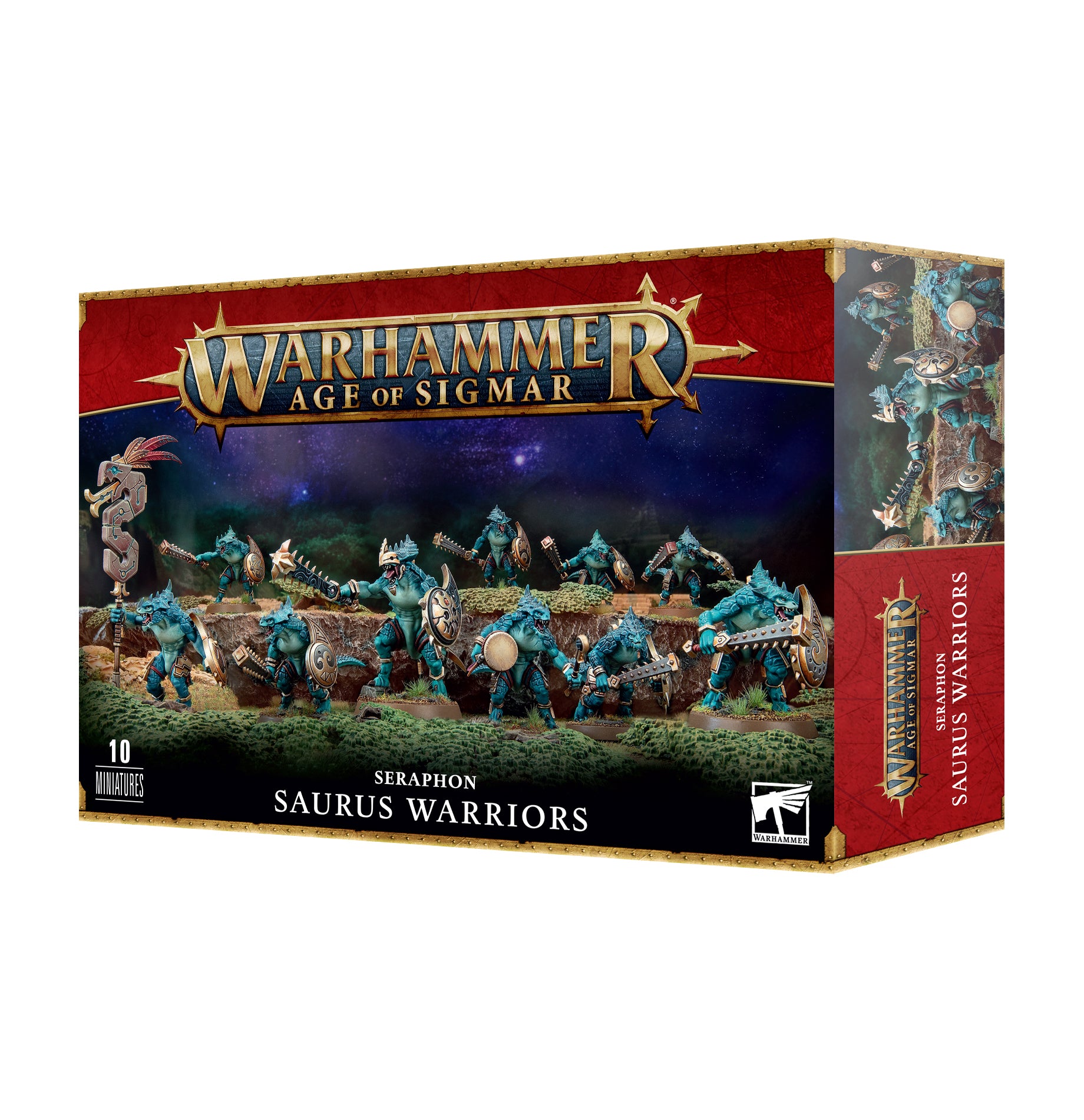 Warhammer Age of Sigmar Seraphon Saurus Warriors