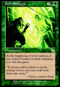 Epic Struggle JUD-112 Rare Light Played Englisch