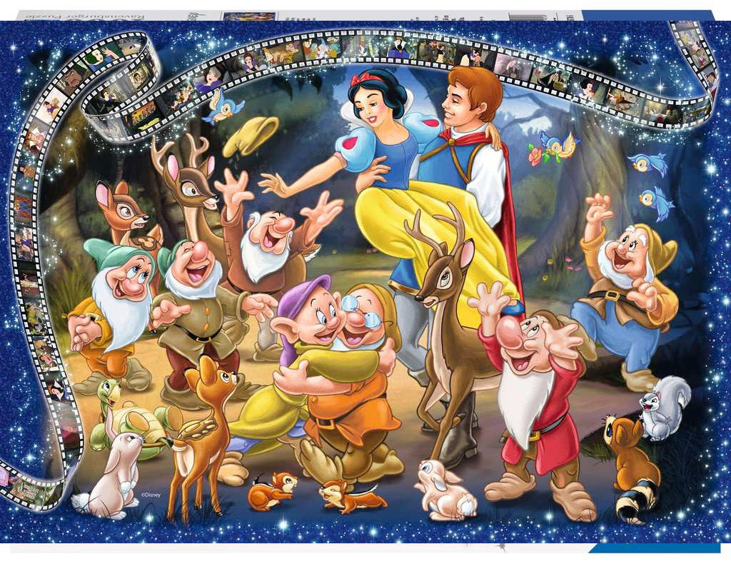 Disney - Schneewitchen Puzzle - 1000 Teile