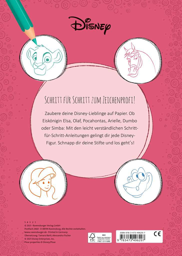 Disney Doodle - zeichnen lernen: Schritt für Schritt