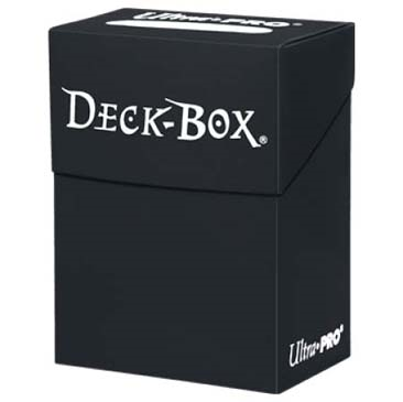 Ultra Pro - Black Deck Box