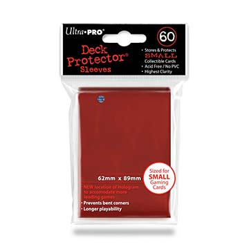 Ultra Pro - Red Protector small (60)