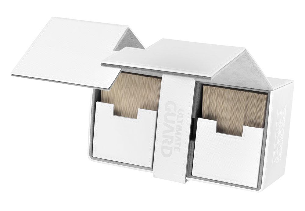 Ultimate Guard Twin Flip'n'Tray 200+ XenoSkin Weiß