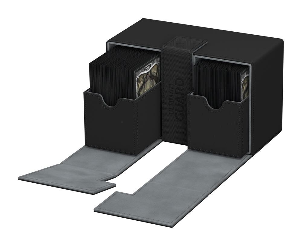Ultimate Guard Twin Flip'n'Tray 160+ XenoSkin Schwarz