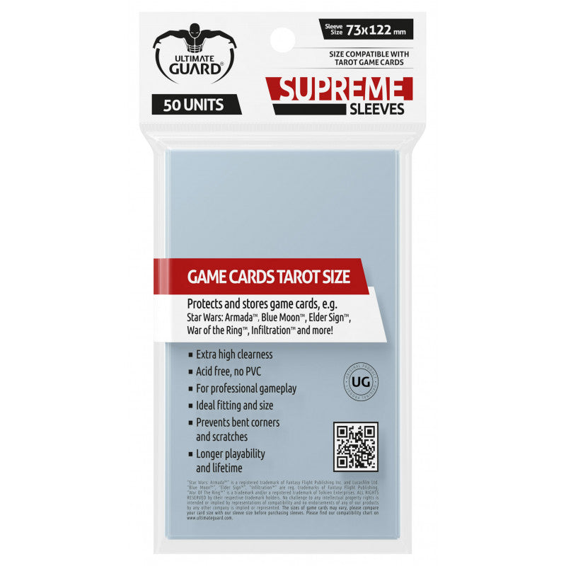 Ultimate Supreme Sleeves für Tarot-Karten (50)