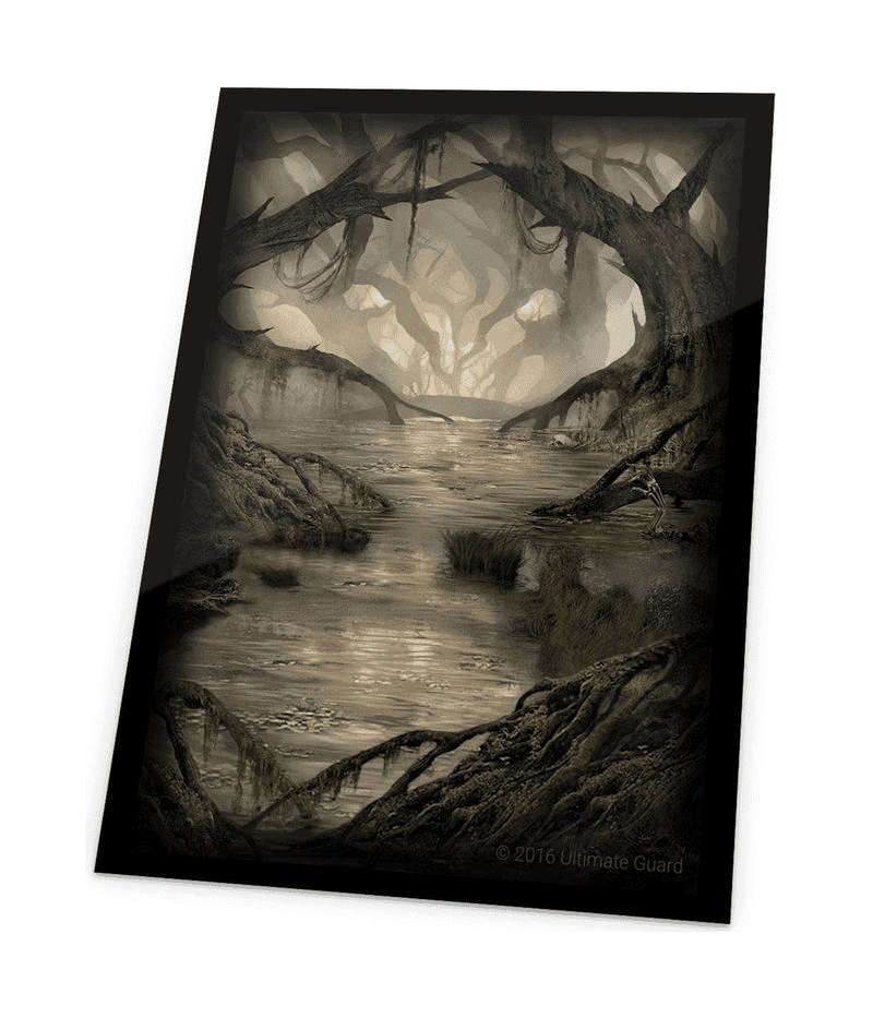 Ultimate Guard: Printed Sleeves: Lands Edition Swamp I (80)