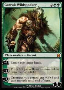 Garruk Wildsprecher CMD-157 Mythic Good Deutsch