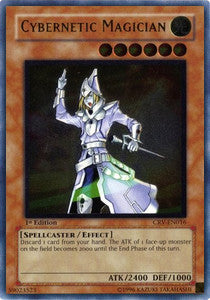 Kybernetischer Magier CRV-DE016 Ultimate Rare Excellent Deutsch 1. Auflage