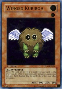 Geflügelter Kuriboh (V.2) TLM-005 Ultimate Rare Poor Deutsch 1. Auflage