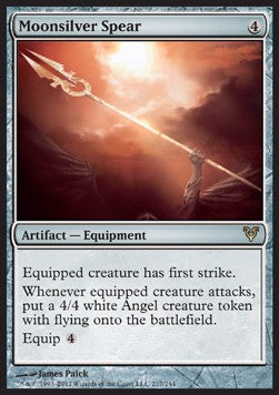 Moonsilver Spear AVR-217 Rare Light Played Englisch